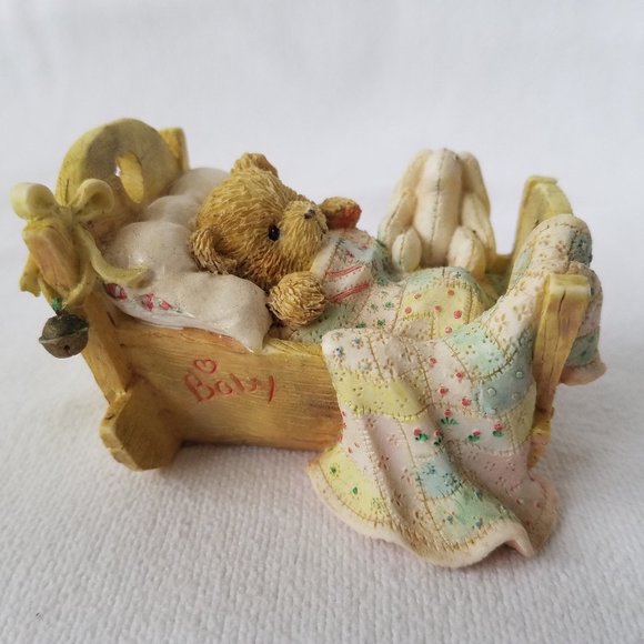 Vintage 1992 P.Hillman Cherished Teddies Birthday Bears Lot of 3, Baby thru 2 - Picture 6 of 15